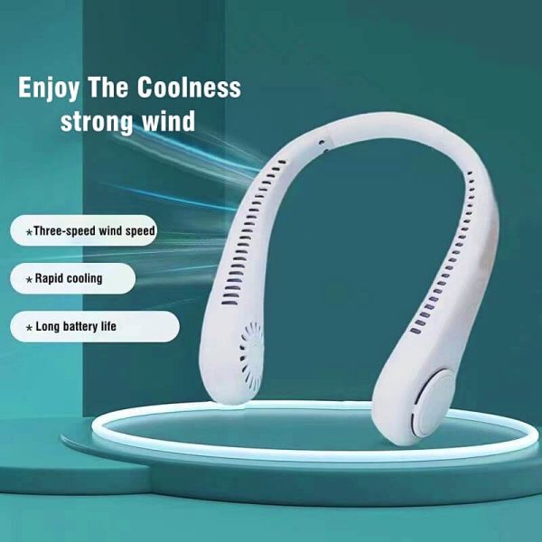Hands Free Rechargeable Neck Fan