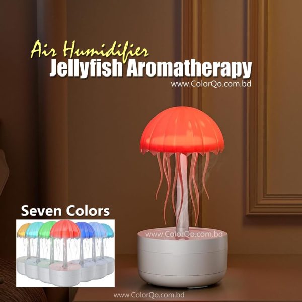 Jellyfish Humidifier Fragrance Diffuser Colorful Night Light